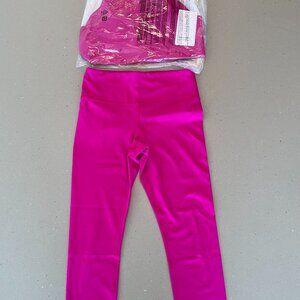 Athleta Electric Fuschia Elation Train 7/8 Legging Small, Conscious Crop A-C M